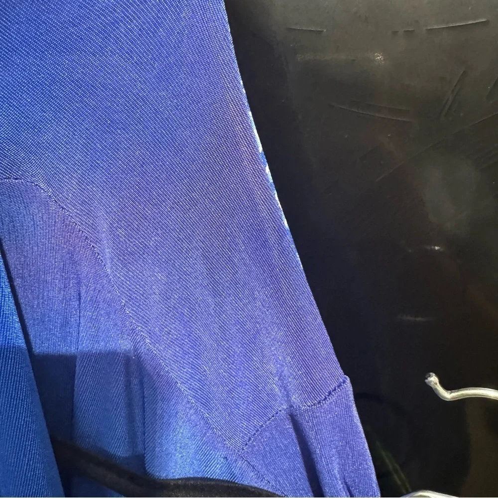 Slinky Brand Colorful Paisley Open Front Cardigan Artsy Stretch 1X NWT - Picture 4 of 8